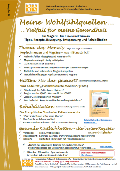 Deckblatt Magazin - Ausgabe Oktober 2022