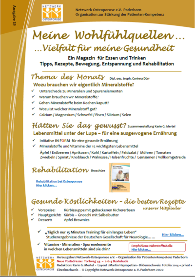 Deckblatt Magazin - Ausgabe November 2022