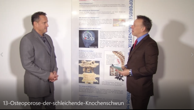 Beitragsbild zum Thema schleichender Knochenschwund