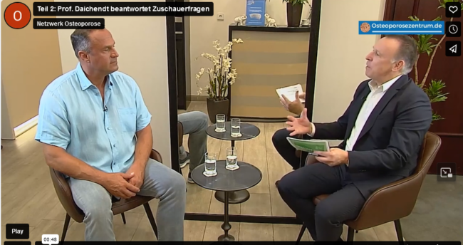 FragenTeil2 Zuschauerfragen Teil 2 - Prof. Daichendt sitzt dem Jorunalisten gegenüber